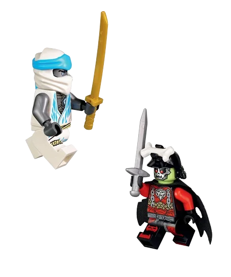 Rivista LEGO NINJAGO LEGACY n.2 - Zane vs. Re delle Ossa