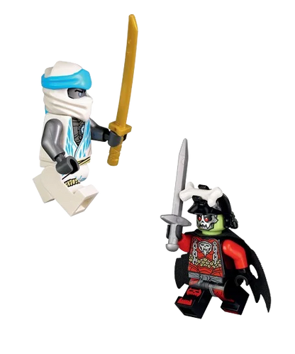 Rivista LEGO NINJAGO LEGACY n.2 - Zane vs. Re delle Ossa