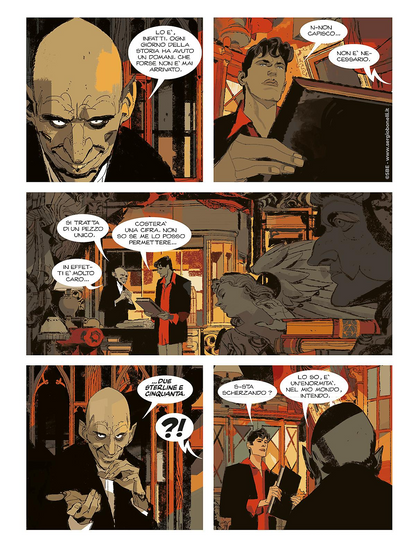 Fumetti a colori Dylan Dog - I Racconti di Domani di Tiziano Sclavi