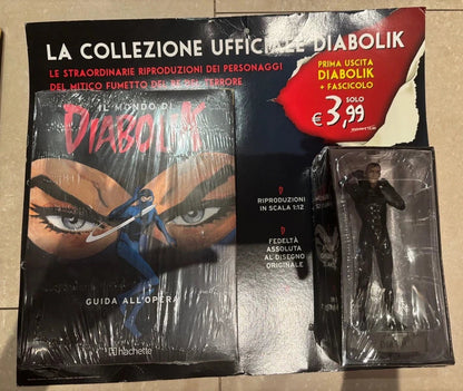 Collezione : Il mondo di DIABOLIK - personaggi  3D - scala 1:12 (Hachette 2018)