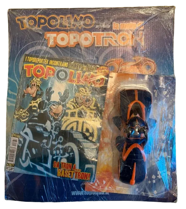Fumetto TOPOLINO n. 2877 Variant con Gadget la Moto di TOPOTRON Tron Blisterato