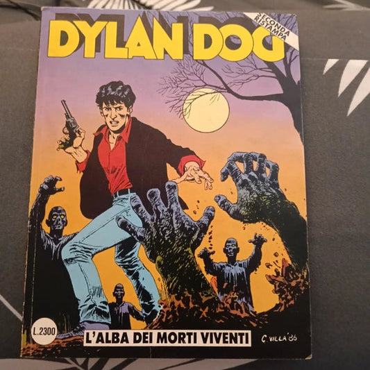 DYLAN DOG Comic Nr. 1 Dawn of the Dead (Zweiter Druck mit Aufkleber)