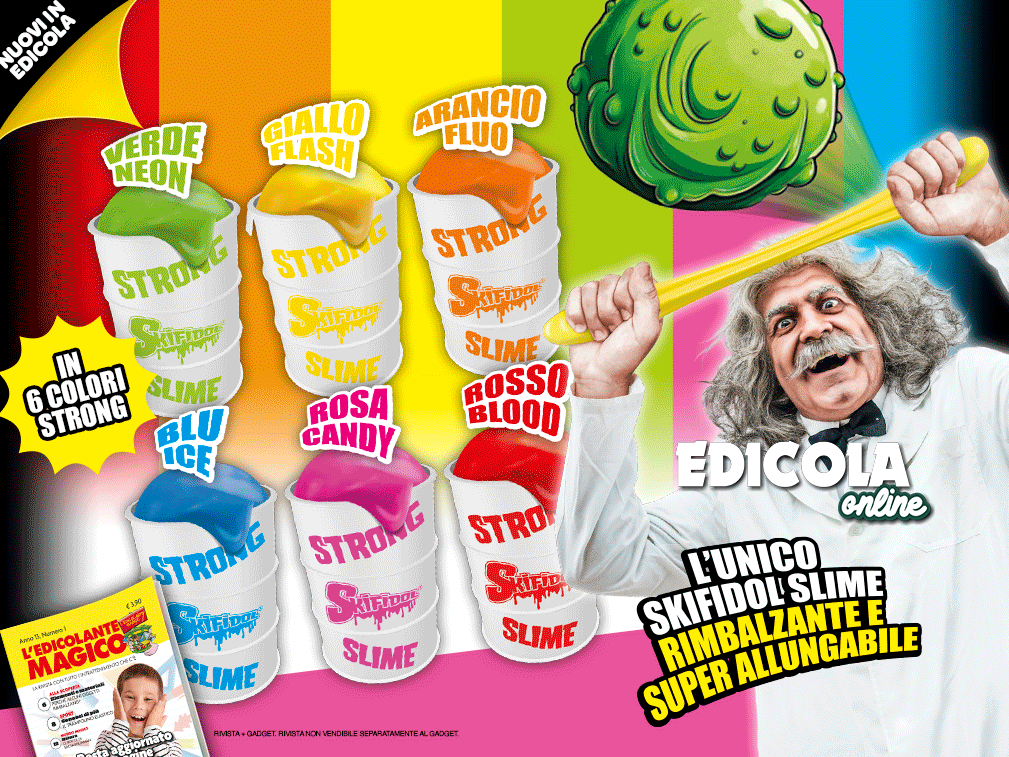 Skifidol STRONG 100% Slime - Nuova Formula