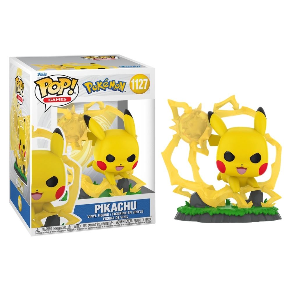 Funko Pop! Pokémon – Pikachu Winken 553 FLOCKED + SONDEREDITION.