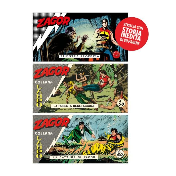 Ristampa Anastatica delle Strisce di ZAGOR