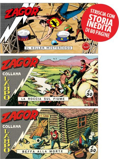 Ristampa Anastatica delle Strisce di ZAGOR