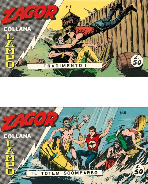 Ristampa Anastatica delle Strisce di ZAGOR