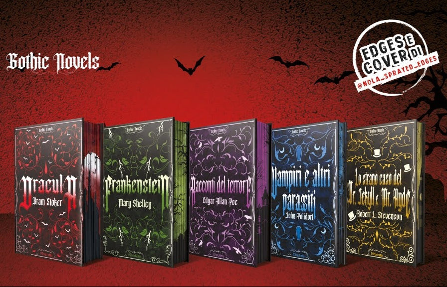 Gothic Novels: i classici della letteratura gotica in una veste inedita e preziosa (Hachette)