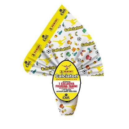 Œuf de Pâques Panini Footballers (10 autocollants + Édition Limitée Exclusive) 180gr.
