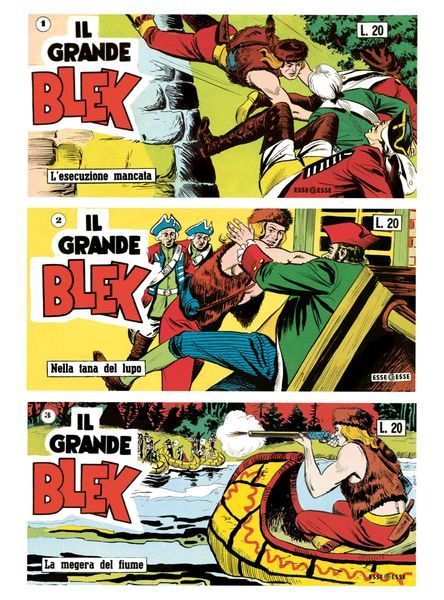 The Great Blek - The Strips - The Gazzetta dello Sport - Corriere della Sera