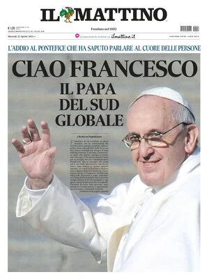 Giornali Edizione speciale Commemorativa della Morte di Papà Francesco