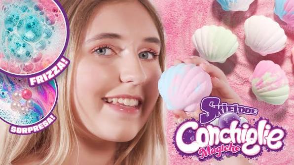 Skifidol Conchiglie Magiche - Bombe da Bagno Profumate