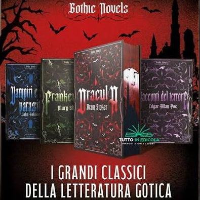 Gothic Novels: i classici della letteratura gotica in una veste inedita e preziosa (Hachette)