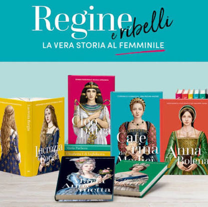 Libri Regine e Ribelli - Volume da Collezione RBA Italia