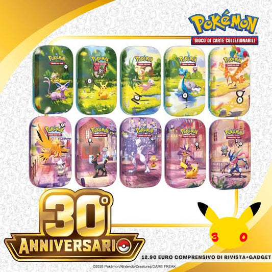 Pokémon: PRAZNA kolekcionarska mini kutija iz proširenja za 30. godišnjicu Pokémon TCG-a