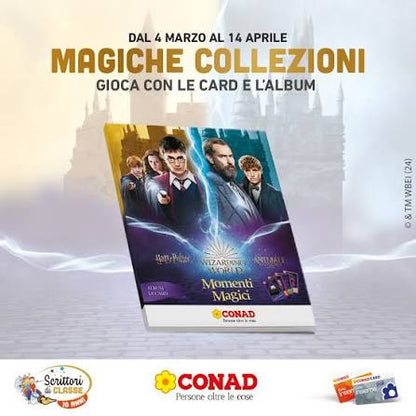 Album e/o bustine di figurine Harry Potter - Momenti Magici Conad 2024