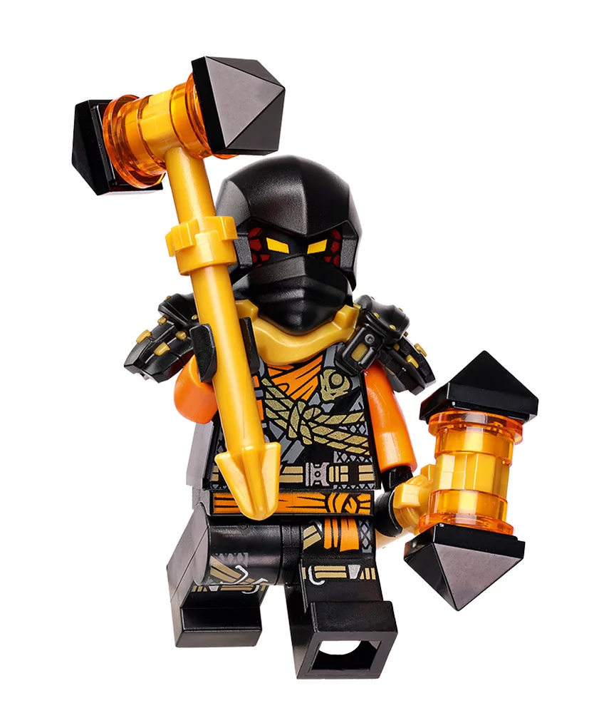 Rivista LEGO NINJAGO n.5 - Cole + 2 Super Martelli