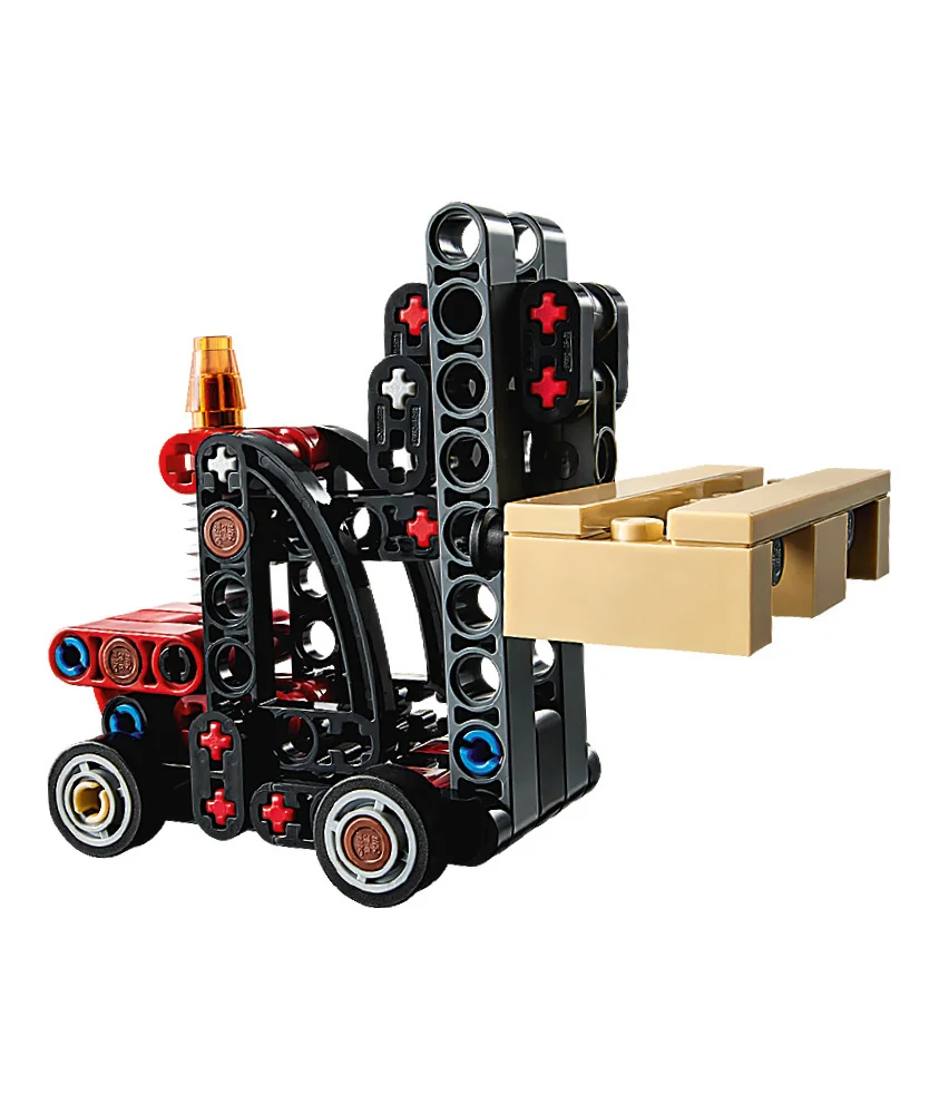 Rivista LEGO TECHNIC XXL SPECIAL n.1 + CARRELLO ELEVATORE + PALLET