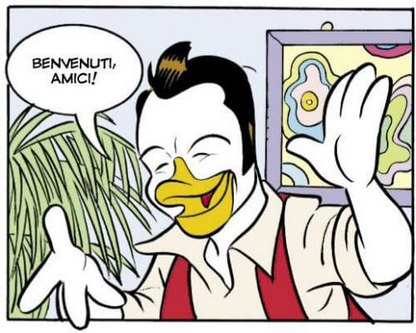 Fumetto Topolino n. 3212 (Copertina dedicata a Tiziano Ferro)