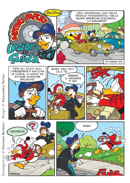 Fumetto TOPOLINO libretto n. 3693 da Collezione Cover dedicata a Kimi Antonelli