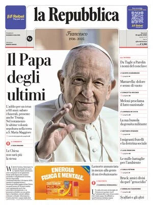 Giornali Edizione speciale Commemorativa della Morte di Papà Francesco