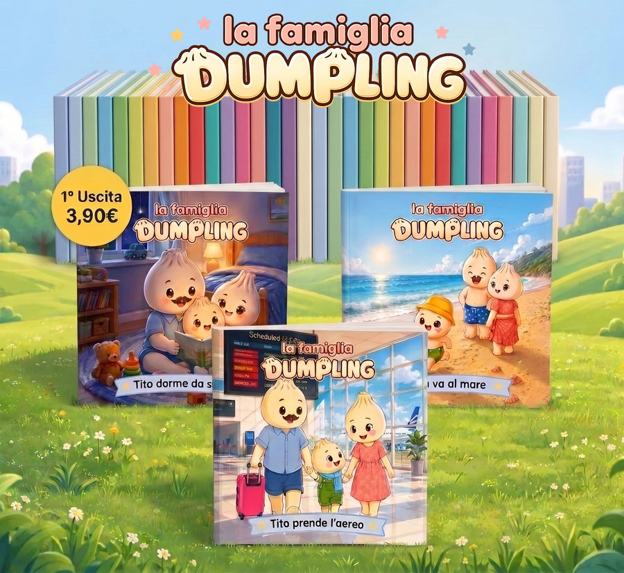 Tito prende l’aereo, terzo volume della Famiglia Dumpling