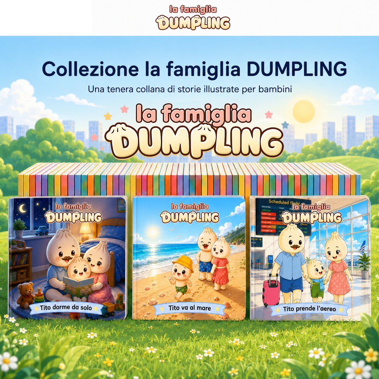 la famiglia DUMPLING - Libri Illustrati per Bambini 3-6 anni