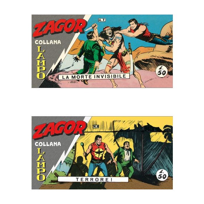 Ristampa Anastatica delle Strisce di ZAGOR