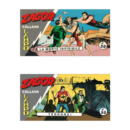Ristampa Anastatica delle Strisce di ZAGOR