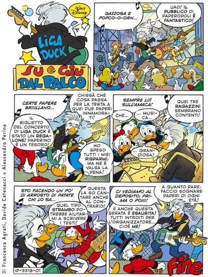 Fumetto Topolino n. 3318 – Speciale Luciano Ligabue Liga Duck – Giugno 2019 – Disney