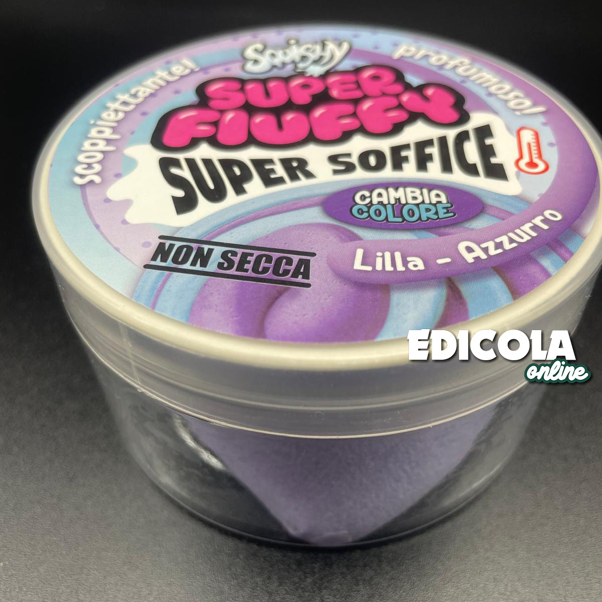 Barattolo di SQUISHY SUPER FLUFFY Super Soffice Profumoso Antistress Slime Hobby