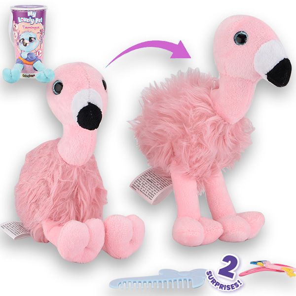 Peluche My Lovely Pet Flamingos - Collezione sbabam Fenicotteri