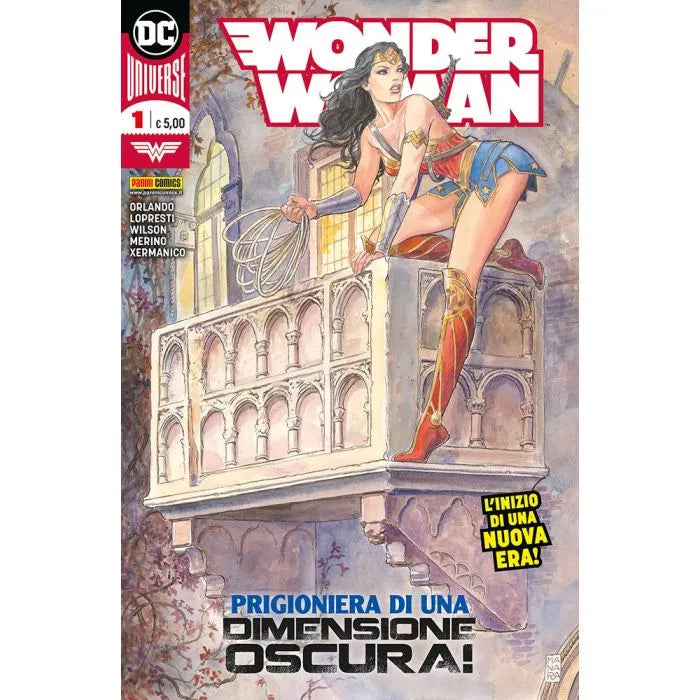 Wonder Woman 1 (Copertina disegnata da Milo Manara)