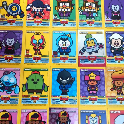 Mancolista - BRAWL STARS - Carte Cards Official Collection - Serie 1 Gialla (2022)