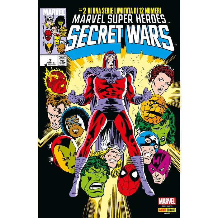 Collezione Ristampa Anastatica dei Fumetti Marvel Super Heroes Secret Wars