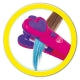 Ma Petite Princesse Arc-en-ciel Coiffure Sbabam Plaque de Coloration pour Cheveux
