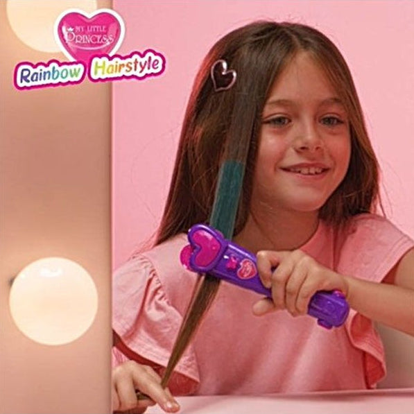 Ma Petite Princesse Arc-en-ciel Coiffure Sbabam Plaque de Coloration pour Cheveux