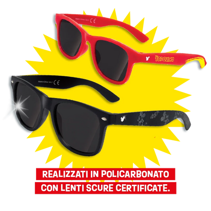 Fumetto Topolino n. 3687 Con Gadget Occhiali da Sole ( Adulto o Bambini )