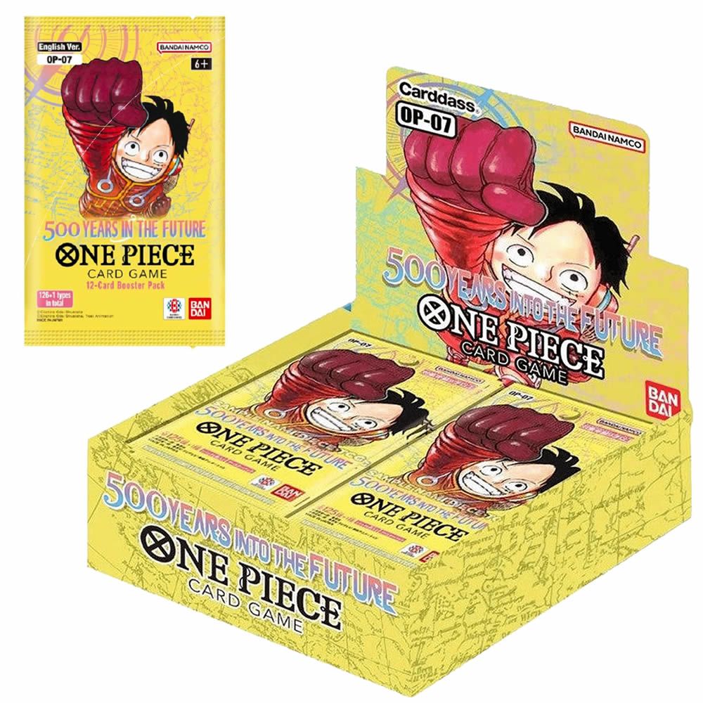 One Piece - Display OP7 500 Years in the future 12 carte - Edizione Inglese (24 pezzi)