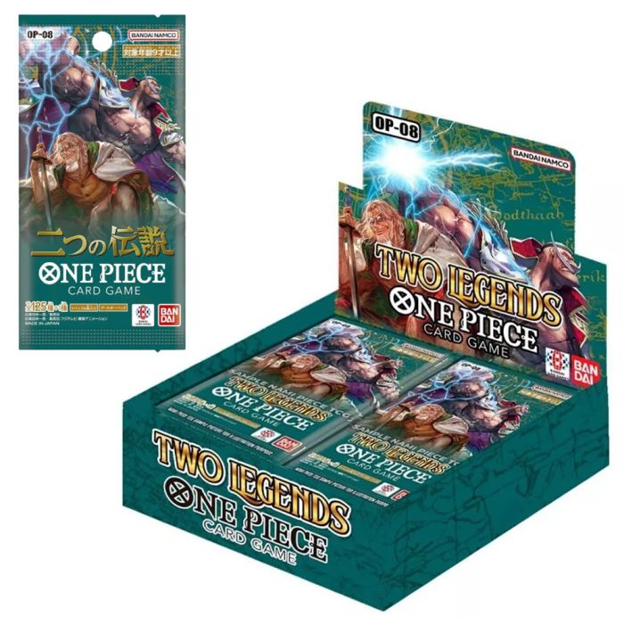 One Piece - Display OP8 Two Legends 12 carte - Edizione Inglese (24 pezzi)