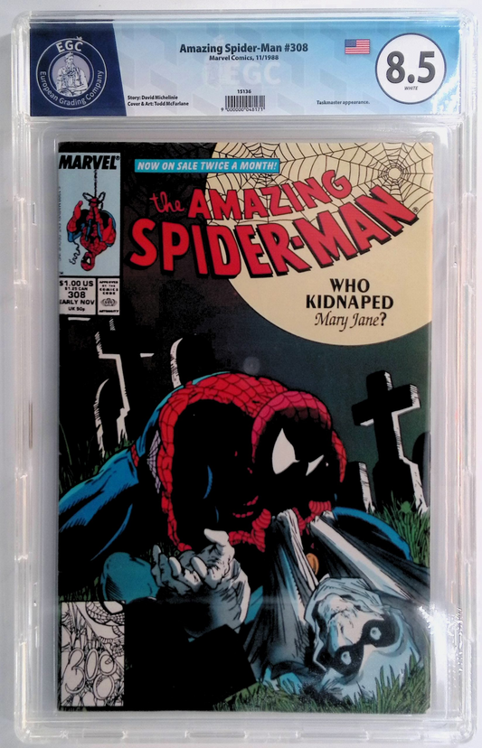 Fumetti Gradati EGC : Amazing Spider-Man #308 - In Lingua Originale Marvel 11/1988