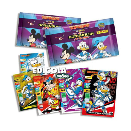 Collezione Completa TOPOLINO Adrenalyn XL 2024-25 (4 Uscite)