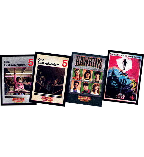 Set Raccoglitore e/o Bustine di Card Stranger Things Trading Card Collection 2025 (Panini)