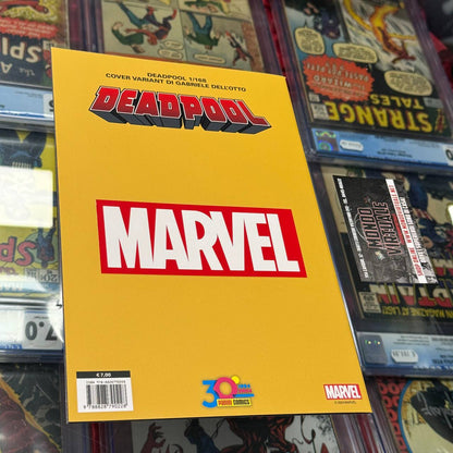 Fumetto Deadpool 1 - Variant Cover Wolverine ( Deadpool 168)