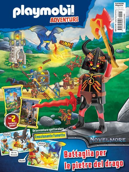 Magazine Playmobil - n.1 del 2025 + New MAGMATHON