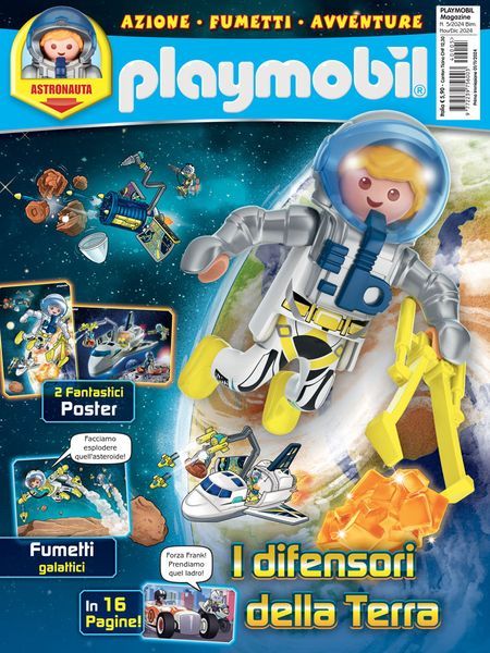 Magazine Playmobil - n.5 del 2024 + Astronauta