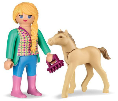 Magazine Playmobil Pink - n.3 del 2024 + Cavallerizza con puledro