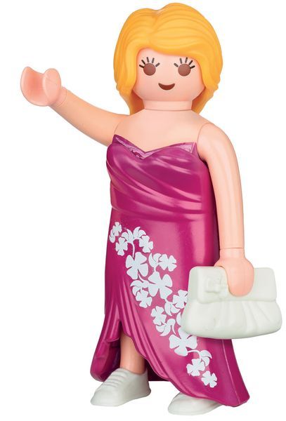 Playmobil Pink Magazine - No. 5 of 2024 + Shopping girl with changeable dress
