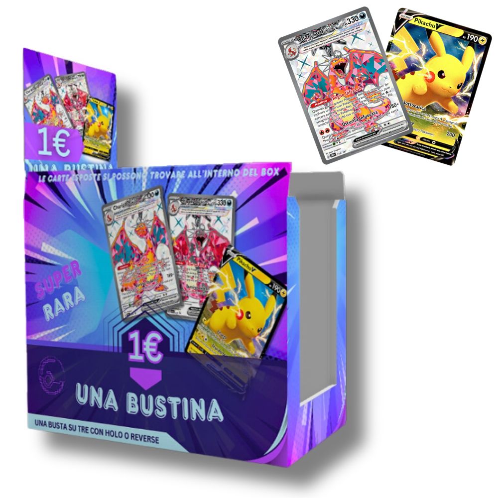 Pokémon 151 packs uniques - Scellé ITA - 3 cartes de jeu d'extension en italien