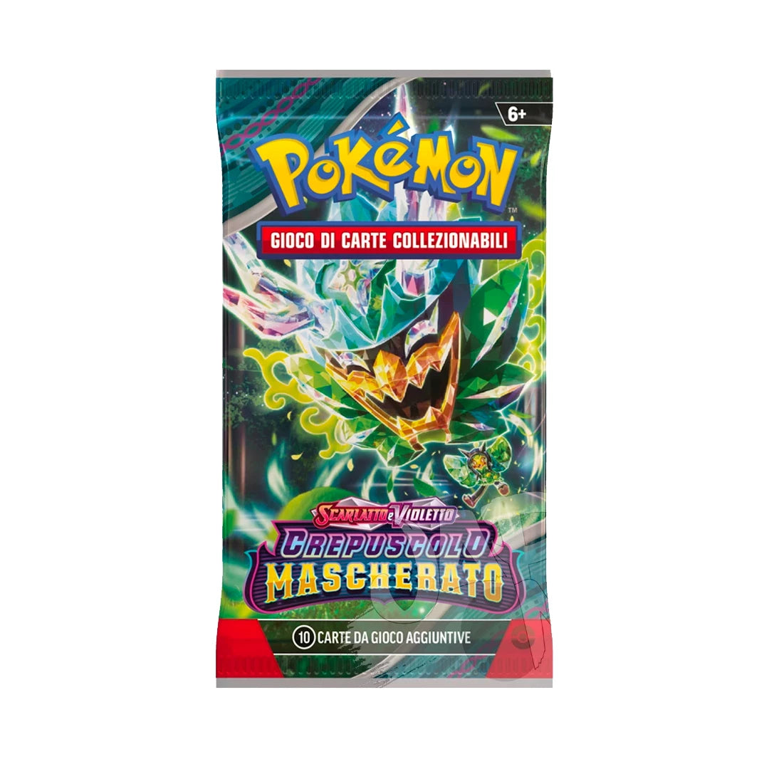 Bustine singole Pokémon ITA Sigillate - 10 Carte da Gioco espansioni in Italiano